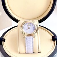 (ĐỒNG HỒ NỮ) Versace VE6I00223 Greca Twist purple leather strap Watch 35.5mm