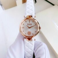 Đồng hồ nữ Versus by Versace VSPHK0320 case 32mm, dây da trắng viền hồng
