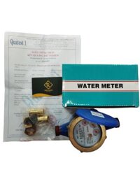 Đồng hồ nước DN15 đo lường nước lạnh CÓ KIỂM ĐỊNH,Đồng Hồ Đo Nước Sạch Sinh Hoạt - Chất Liệu Gang