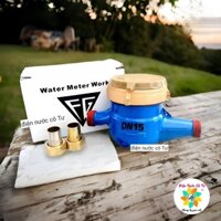 Đồng hồ nước kim loại DN15 Trung Đức