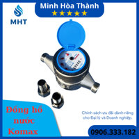 Đồng hồ nước  Komax inox DN15 KMI15 (Đã kiểm định) - phi 21 - Chính hãng