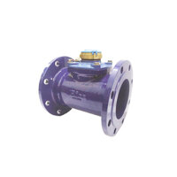 Đồng hồ nước mặt bích thân gang Zermat DN-80C phi 90