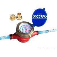 Đồng hồ nước nóng Komax  Hàn Quốc DN40 cao cấp