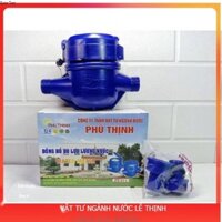 Đồng hồ nước Phú Thịnh PT314 XANH