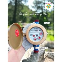 Đồng hồ nước Trung Đức Phi DN15 - đồng hồ nước cho nhà trọ chung cư nhà xưởng