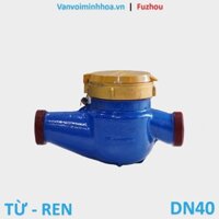 Đồng hồ nước từ Fuzhou DN40 thân gang