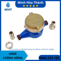 Đồng hồ nước Unik DN15 nối ren - Phi 21 - Chính hãng