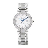 Đồng hồ Ogival 3862L-W-ND-W – Nữ – 32mm – Kính sapphire – Quartz (Pin) – Dây kim loại
