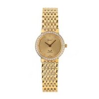 Đồng hồ Ogival 385L-02D-G-ND-G-KC – Nữ – 24,5mm – Kính sapphire – Quartz (Pin) – Dây kim loại