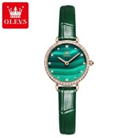 Đồng hồ Olevs thiết kế mặt đính đá sang trọng chống thấm nước thời trang ngày lễ tình nhân cho nữ