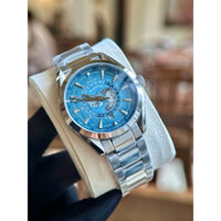 Đồng Hồ Omega bản đồ size 40mm Núm cổ chai ( vặn ren )  Máy cơ automatic vỏ thép 904L Dây cao su - Dây inox