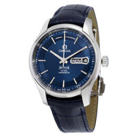 Đồng Hồ Omega De Ville Annual Calendar Automatic (máy cơ) Chronometer Mặt Xanh 43133412203001 (Nam) Chính Hãng