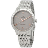 Đồng Hồ Omega De Ville Automatic (máy cơ) Chronometer Mặt Xám 434.10.34.20.02.002 (Nữ) Chính Hãng