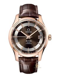 Đồng hồ Omega De Ville 43163412113001 431.63.41.21.13.001 Hour Vision vàng hồng 18k, size 41mm