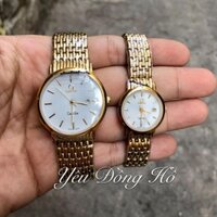 Đồng Hồ Omega Deville 6099M Cặp - Màu Vàng