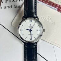 Đồng hồ Omega Deville Co-Axial Chronometer nam máy cơ dây da fake cao cấp 40mm