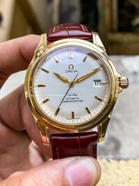 Đồng hồ Omega Deville Coaxial Chronometer 18k Gold 37.5mm