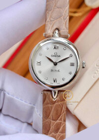 Đồng hồ Omega DeVille dây da nâu