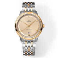 Đồng hồ Omega Fake 1:1 Deville Demi Gold 18K Swiss Made White Dial