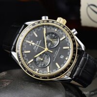 Đồng hồ Omega kiểu mới cao cấp đơn giản Rui, bộ máy quartz, đồng hồ thời trang nam doanh nhân