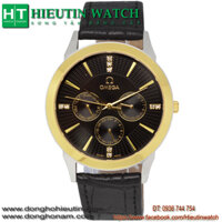 ĐỒNG HỒ OMEGA M.802 - TRẮNG PHỐI VÀNG MẶT ĐEN