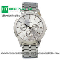 ĐỒNG HỒ OMEGA NAM 802 - 6 KIM - VỎ THÉP KHÔNG GỈ