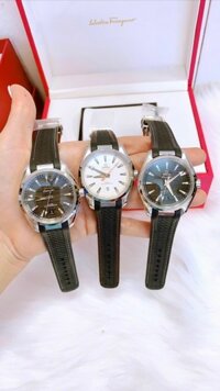 Đồng hồ Omega nam dây cao su màu đen Omega Seamaster Contellation máy cơ 40mm – DWatch