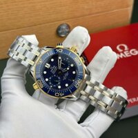 Đồng Hồ Omega Rep Cao Cấp Seamaster Diver 300M Chronograph Mặt Xanh Blue N1 44mm