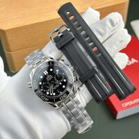 Đồng Hồ Omega Replica 11 Seamaster Diver 300M Chronograph Mặt Đen Nhà Máy N1 44mm