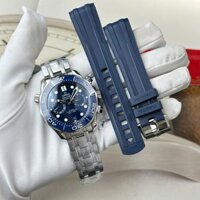 Đồng Hồ Omega Replica 11 Seamaster Diver 300M Chronograph Mặt Xanh Blue N1 Factory 44mm