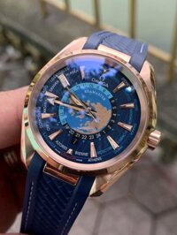 Đồng hồ Omega Seamaster Aqua Terra Worldtime Limited Automatic máy Thụy Sỹ 1:1