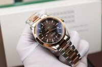 Đồng Hồ Omega Seamaster GMT Replica 1:1 Mặt Chocolate VSF 41.5mm