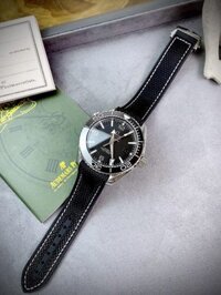 Đồng hồ Omega Seamaster máy cơ Nhật Automatic nam màu đen 42mm