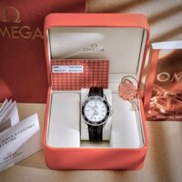Đồng hồ Omega Seamaster Nam dây cao su mặt trắng máy cơ nhật giá rẻ 42mm