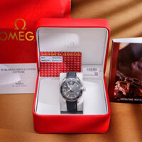 Đồng hồ Omega Seamaster Planet Ocean 600M cọc dạ quang dây dù đen fake 11 42mm