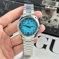 Đồng Hồ Omega Seamaster Co-Axial Replica 11 Mặt Xanh Blue Nhà Máy VS 41mm