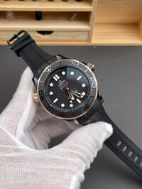 Đồng Hồ Omega Seamaster Chronometer Black Dial Chế Tác Gốm Đen VSF 42mm