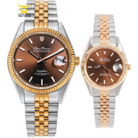 ĐỒNG HỒ OP (OLYM PIANUS) CẶP ĐÔI OP89322AGSR-N-V VÀ OP68322L29SR-N-V AUTOMATIC (CƠ) – DÂY ĐỜ MI – KÍNH SAPPHIRE