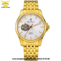 ĐỒNG HỒ OP (OLYM PIANUS) NAM AUTOMATIC DÂY KIM LOẠI OP990-092AMK-T