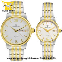 ĐỒNG HỒ OP (OLYMPIA STAR) CẶP ĐÔI 3 KIM OPA58069MSK-T VÀ OPA58069LSK-T