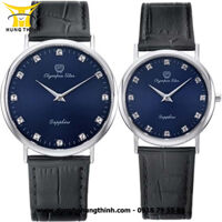 ĐỒNG HỒ OP (OLYMPIA STAR) CẶP ĐÔI DÂY DA OPA58085MS-GL-X VÀ OPA58085LS-GL-X