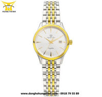 ĐỒNG HỒ OP (OLYMPIA STAR) NỮ DÂY KIM LOẠI 3 KIM OPA58073LSK-T