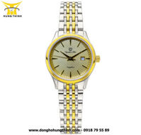 ĐỒNG HỒ OP (OLYMPIA STAR) NỮ DÂY KIM LOẠI 3 KIM OPA58073LSK-V