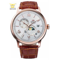 ĐỒNG HỒ ORIENT NAM BAMBINO SUN AND MOON AUTOMATIC (CƠ) – 3ATM – 41.5MM RA-AK0801S10B