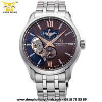 ĐỒNG HỒ ORIENT STAR TỰ ĐỘNG (AUTOMATIC) LỘ MÁY DÂY KIM LOẠI NAM RE-AV0B02Y00B
