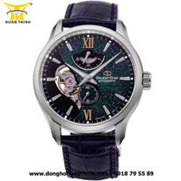 ĐỒNG HỒ ORIENT STAR TỰ ĐỘNG (AUTOMATIC) LIMITED LỘ MÁY DÂY DA NAM RE-AV0B05E00B