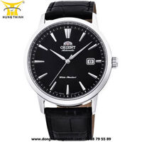 ĐỒNG HỒ ORIENT TỰ ĐỘNG (AUTOMATIC) NAM DÂY DA 3 KIM RA-AC0F05B10B