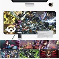 Đồng hồ Overwatch Mouse Pioneer Pad Oversized Dva Source 's Black Lily Mousepad