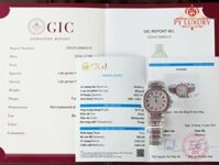 Đồng Hồ Patek Philippe Natilus 7118/1452G-001 Nữ Chế Tác Full Moissanite & Rubies 35.2mm