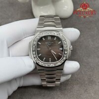 Đồng Hồ Patek Philippe Nautilus 5711/110P-001 Chế Tác Platinum Pt950 và Kim Cương Tự Nhiên 40mm